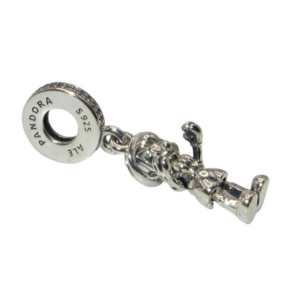 Pandora Disney Pinocchio Clear CZ & SS .925 Charm 797489CZ - Picture 4 of 7
